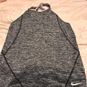 Nike Heathered Gray Tank Top